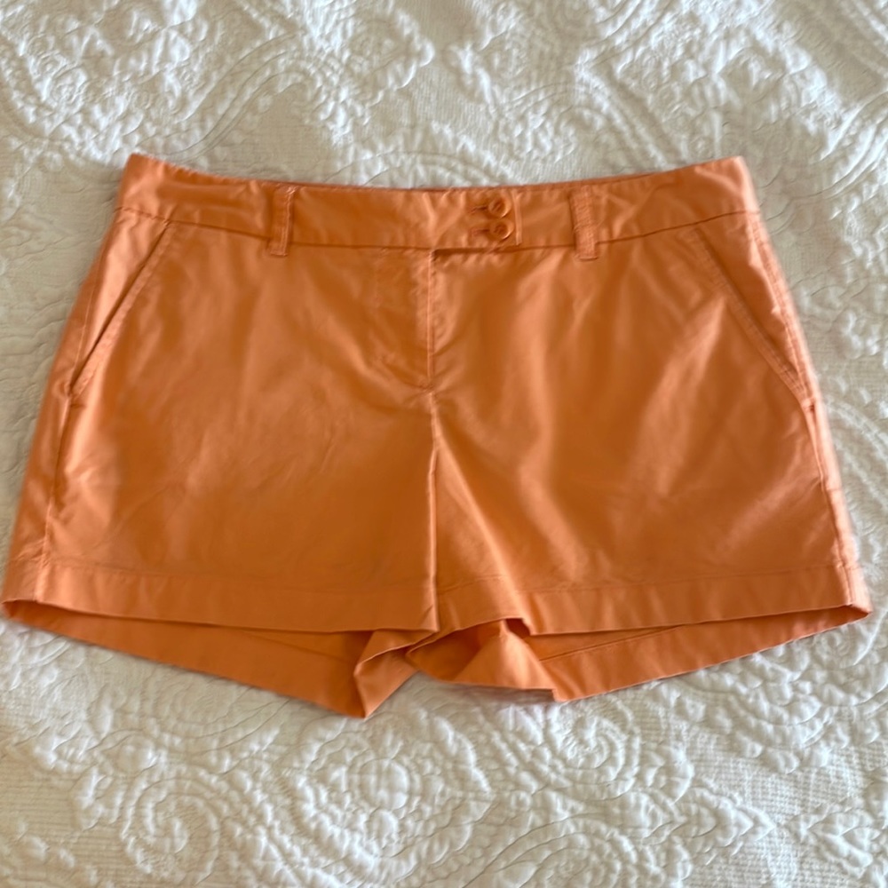 Vineyard vines, size 10, orange cotton shorts